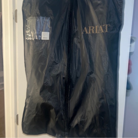 Ariat Pro Series Equestrian Riding Jacket Womens 14L, Grey Glen Plaid - Picture 13 of 14